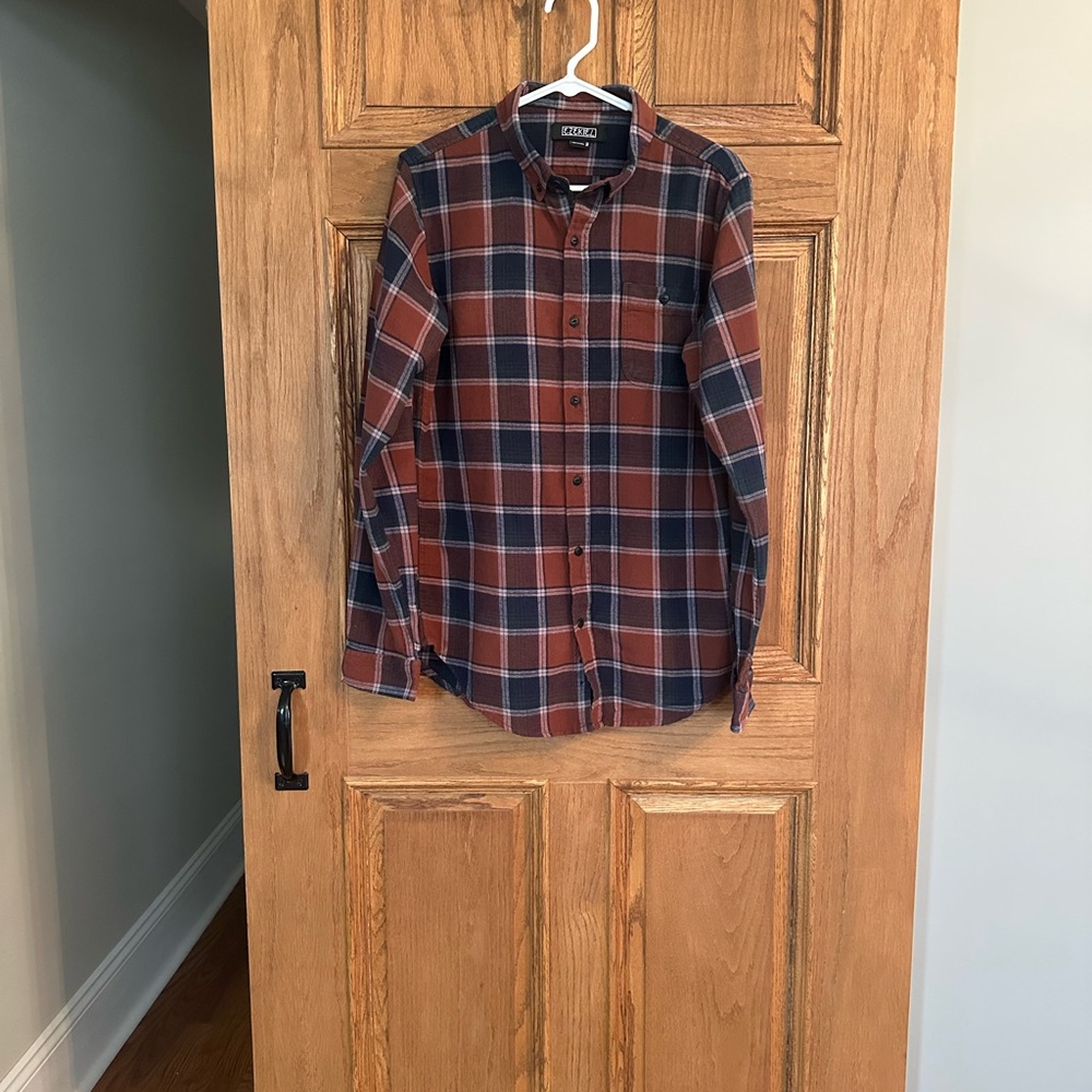 Ezekiel Men's Plaid Shirt Size Medium
